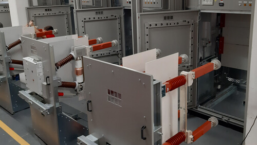 QUADRI BLINDATI MT 40.5kV 2000A 40kA 60Hz PER ACCIAIERIA