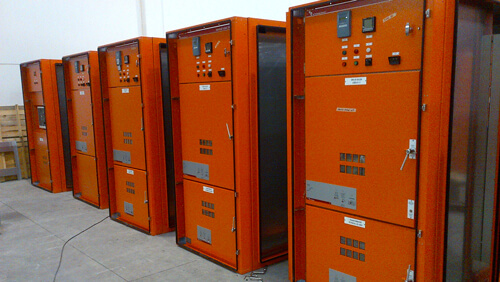 QUADRI BLINDATI MT IP65 24kV 630A 31.5kA e 17,5kV 1250A 31.5kA 60Hz PER MINIERA